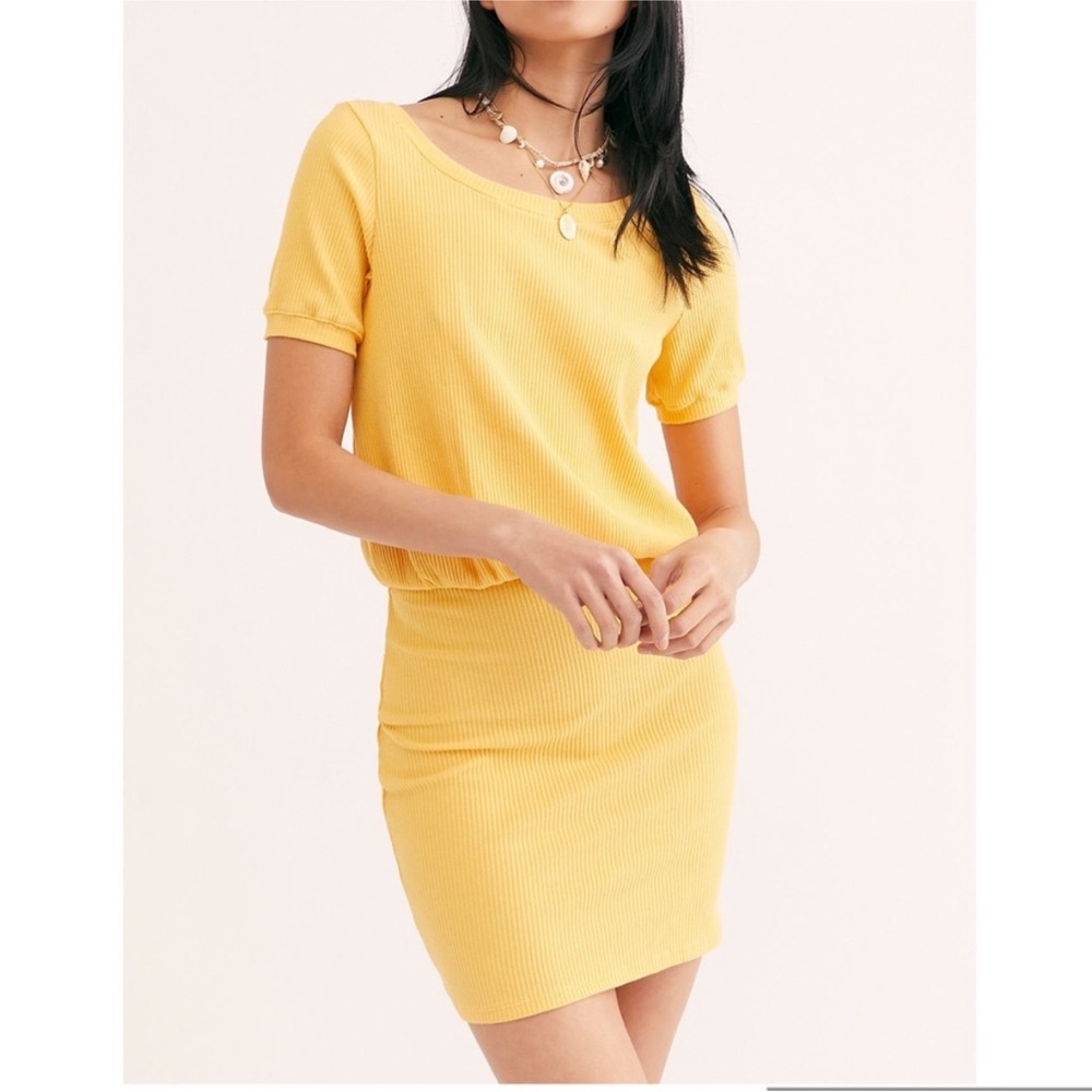 Free People Beach Happy Hour Mini Dress